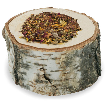 JR Farm Herbal Wooden Bowl - купичка от дърво с билки за гризачи 120 г