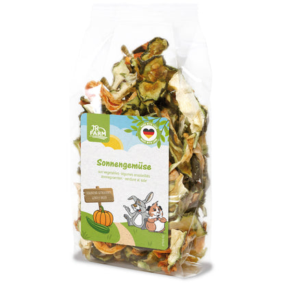 JR Farm Sun Vegetables - зеленчуков снакс за гризачи 80 г