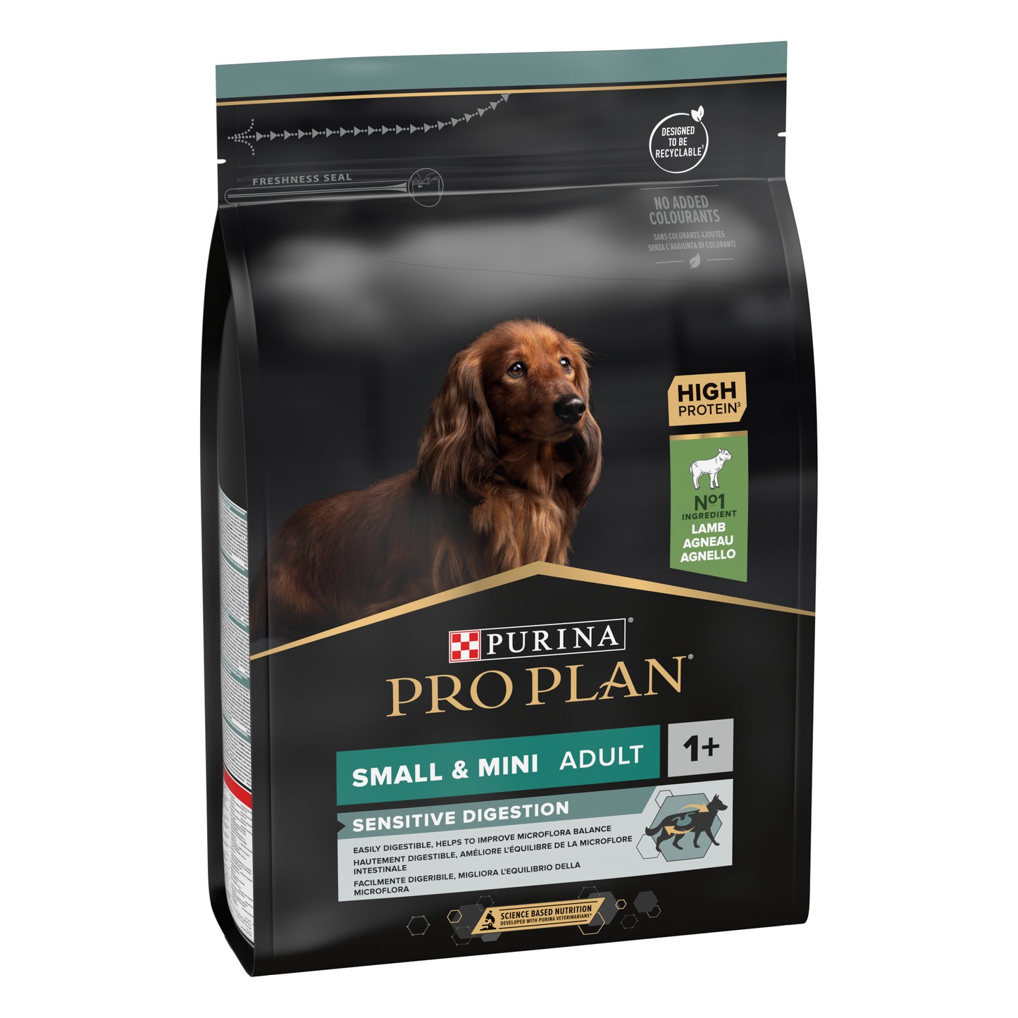 Pro Plan Аdult Small Mini Digestion - с агнешко, пълноценна храна за кучета мини и малки породи / 1-10 кг. / над 12 месеца 3 кг.