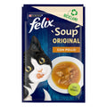 Felix Soup Original - допълваща храна за котки с пилешко месо 48 гр
