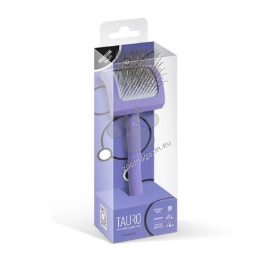 Tauro Pro Line Curved Wooden Brush - извита дървена четка 6,1 / 19 см, лилав
