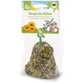JR Farm Hay Bell with Blossoms - лакомство с цветни листенца за гризачи 125 г