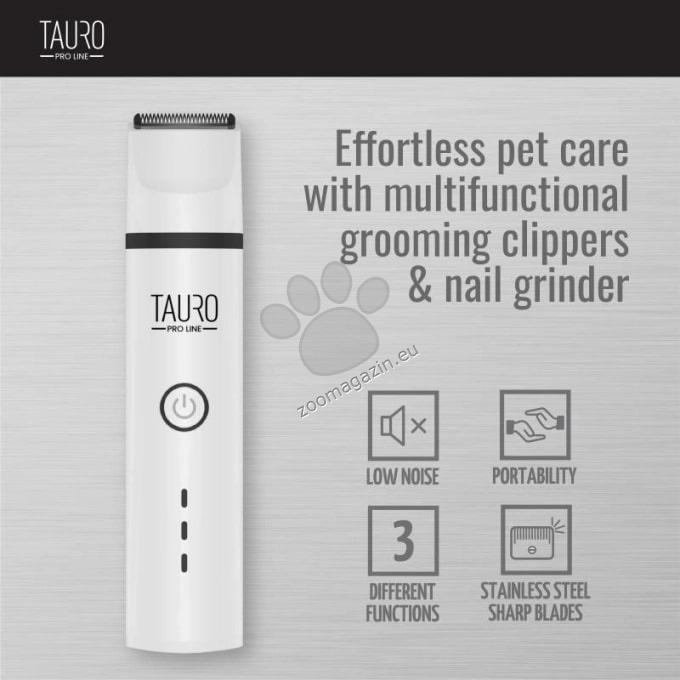 Tauro Pro Line Multi-functional Clippers and Nail Grinder - мултифункционална машинка за подстригване и пила за нокти