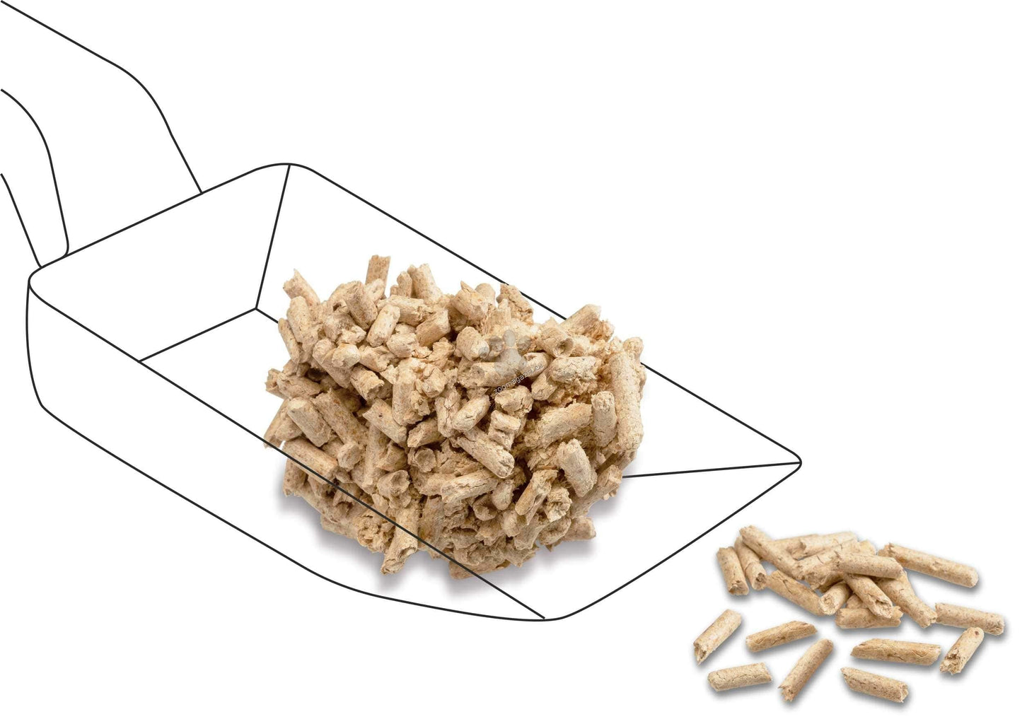 Cats Best Smart Pellets - котешка тоалетна за дългокосмести котки 20 литра