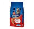Brekkies Cat Mix Beef - пълноценна храна с телешко месо за котки над 1 година 15 кг.