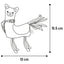 Flamingo Toy Robla Alpaca - играчка за котки 10 / 3,3 / 15,5 см