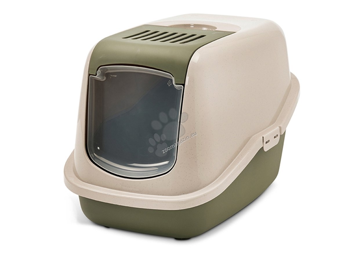 Savic Nestor Happy Planet - котешка тоалетна 56 / 39 / 38,5 см, зелен