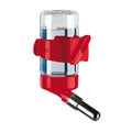 Ferplast - fpi4663 Drinky 600 - кръгла поилка за гризачи / червена, бяла, синя / 11 / 6,5 / 24,5 cm - 0,6 L