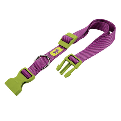Ferplast Club Colours C25/70 - adjustable collar with plastic buckle, for dogs with a neck circumference of 45 - 70 cm