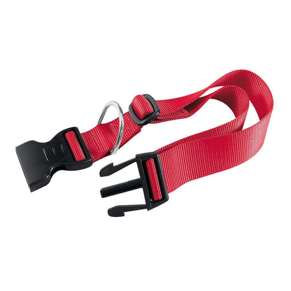 Ferplast - Club C10/32 - adjustable collar with plastic buckle, for dogs with neck circumference 23-32 cm. / black, pink, blue, red, orange /