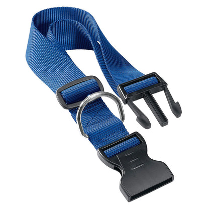 Ferplast - Club C40/70 - adjustable dog collar with plastic buckle, for dogs with a neck circumference of 45-70 cm. / black, blue, red /