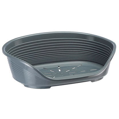 Ferplast Siesta Deluxe 8 - пластмасово легло с меко дюшече 82 / 59,5 / 23,5 см