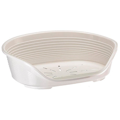 Ferplast Siesta Deluxe 8 - пластмасово легло с меко дюшече 82 / 59,5 / 23,5 см
