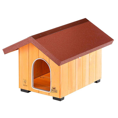 Ferplast - Domus Medium - дървена къщичка 73 / 85 / 67,5 cm