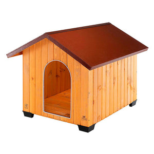 Ferplast - Domus Medium - дървена къщичка 73 / 85 / 67,5 cm