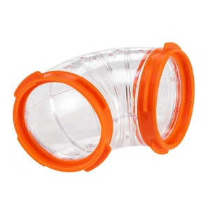 Ferplast - fpi4810 - пластмасов ъглов тунел за хамстери ø 6 cm