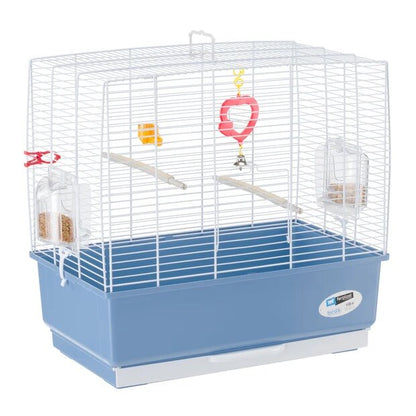 Ferplast Cage Rekord 3 White - клетка за птици с пълно оборудване 49 / 30 / 48,5 см