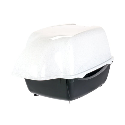 Ferplast - Cosmic Outdoor - covered cat litter box suitable for outdoor use 73.5 / 43.5 / 71 cm.