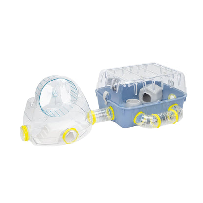 Ferplast - Combi 2 - Equipped Hamster Cage 79.5 / 29.5 / 26.5 cm.