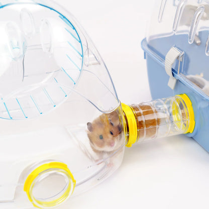 Ferplast - Combi 2 - Equipped Hamster Cage 79.5 / 29.5 / 26.5 cm.