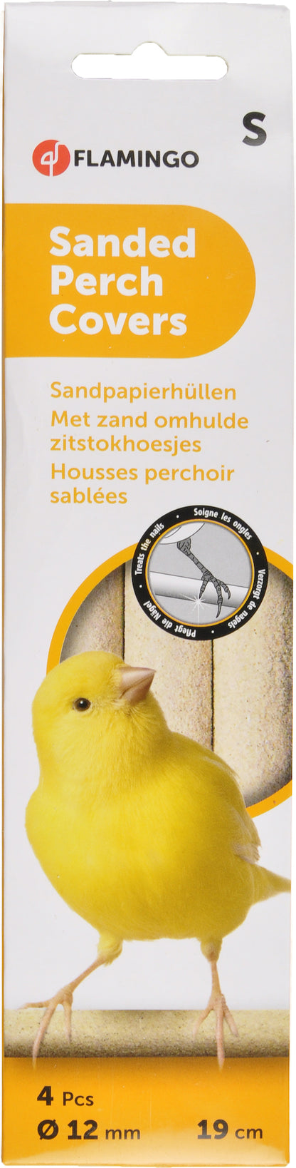 Flamingo Sanded Perch S - пясъчна кацалка за птици 19 см / 12 мм