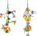 Flamingo Parakeet Dummy Ball - играчка за средни папагали 30см.