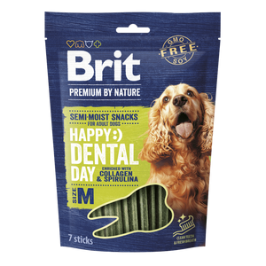 Brit Premium by Nature Dog Dental Snacks M - дентални лакомства за куче 180 гр