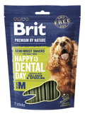 Brit Premium by Nature Dog Dental Snacks M - дентални лакомства за куче 180 гр