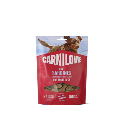 Carnilove Dog Soft Snack Sardines with Wild Garlic - лакомство за кучета със сардини 200 г
