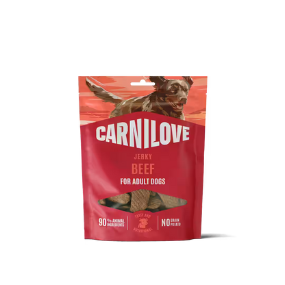 Carnilove Dog Jerky Beef Fillet - dog treats with beef fillet 100g