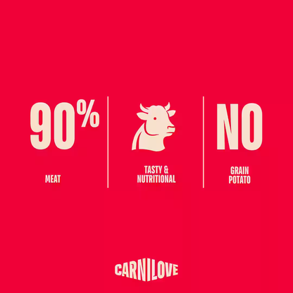Carnilove Dog Jerky Beef Fillet - dog treats with beef fillet 100g