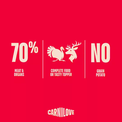 Carnilove Dog Pouch Pate Turkey and Venison - пастет за кучета с пуйка и елен 300 г