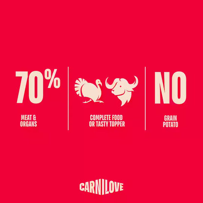 Carnilove Dog Pouch Pate Turkey and Buffalo - пастет за кучета с пуйка и бивол 300 г