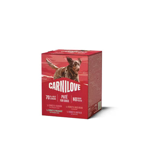 Carnilove Dog Pouch Pate Multipack - микс от пастети за кучета 4 x 300 г