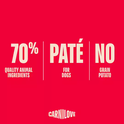 Carnilove Dog Pouch Pate Multipack - микс от пастети за кучета 4 x 300 г