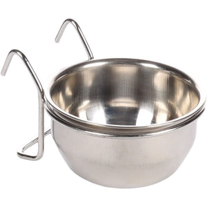 Flamingo bowl Avaro Round Silver - купа за гризачи и птици