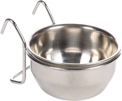 Flamingo bowl Avaro Round Silver - купа за гризачи и птици