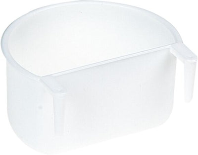 Flamingo Seed And Ziff - хранилка за птици 100 мл, бяла