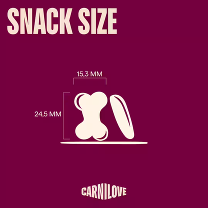 Carnilove Dog Crunchy Snack Ostrich with Blackberries - Dog treat with ostrich meat 200g