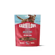 Carnilove Dog Crunchy Snack Mackerel with Raspberries - лакомство за кучета със скумрия 200 г