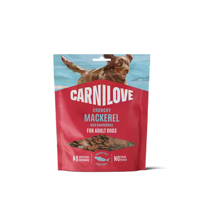 Carnilove Dog Crunchy Snack Mackerel with Raspberries - dog treat with mackerel 200 g