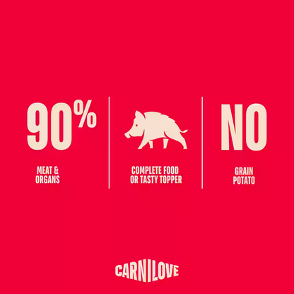Carnilove Cat Pouch in Gravy Wild Boar with Chamomile - пауч за котки с глиганско 85 г