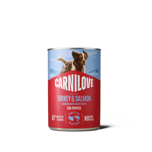 Carnilove Puppy Pate Salmon and Turkey - пастет за кученца с пуешко и сьомга 400 г