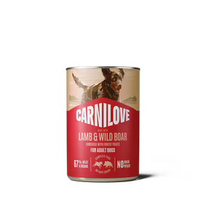 Carnilove Dog Pate Lamb and Wild Boar - пастет за кучета с агнешко и глиганско 400 г