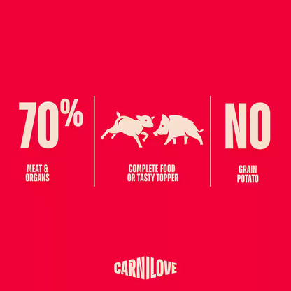 Carnilove Dog Pate Lamb and Wild Boar - пастет за кучета с агнешко и глиганско 400 г