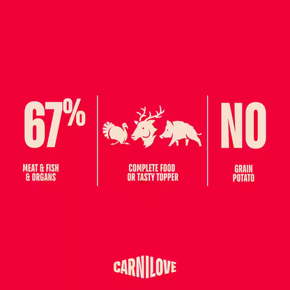 Carnilove Dog Pate Turkey and Reindeer and Wildboar - пастет за кучета с еленско и глиганско 400 г