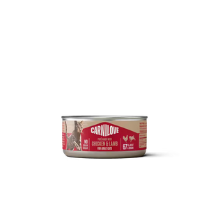 Carnilove Cat Pate Chicken and Lamb - пастет за котки с пилешко и агнешко 100 г
