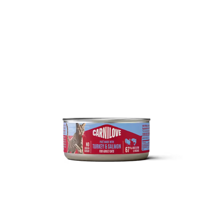 Carnilove Cat Pate Turkey and Salmon - пастет за котки с пуешко и сьомга 100 г