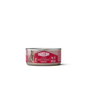 Carnilove Cat Pate Turkey and Reindeer - пастет за котки с пуешко и еленско 100 г