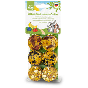 JR Farm Wholemeal Fruit Selection Cookies - wholemeal fruit biscuits for rodents 120 g